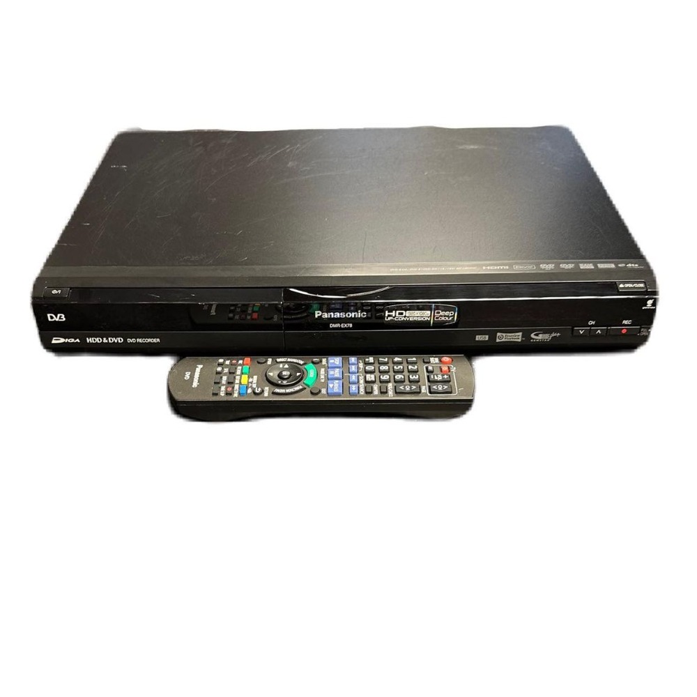 Pre-owned Panasonic DMR-EX78 DVD Recorder 250GB HHD - Own4Less